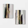 Wallity Cuadros Decorativos sobre Lienzo 2 Piezas 50 x 70 cm